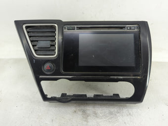 compare product 2014-2015 Honda Civic Radio AM FM Cd Player Receiver Replacement P/N:39100-TR6-A52-M1 Fits Fits 2014 2015 OEM Used Auto Parts