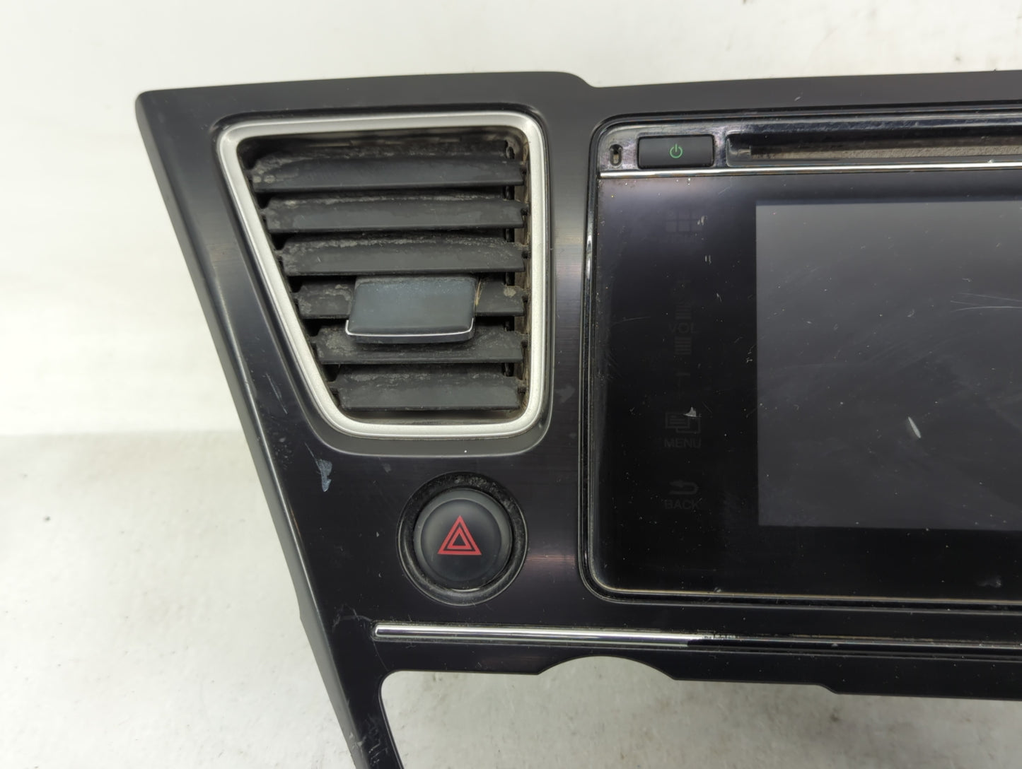 2014-2015 Honda Civic Radio AM FM Cd Player Receiver Replacement P/N:39100-TR6-A52-M1 Fits Fits 2014 2015 OEM Used Auto Part