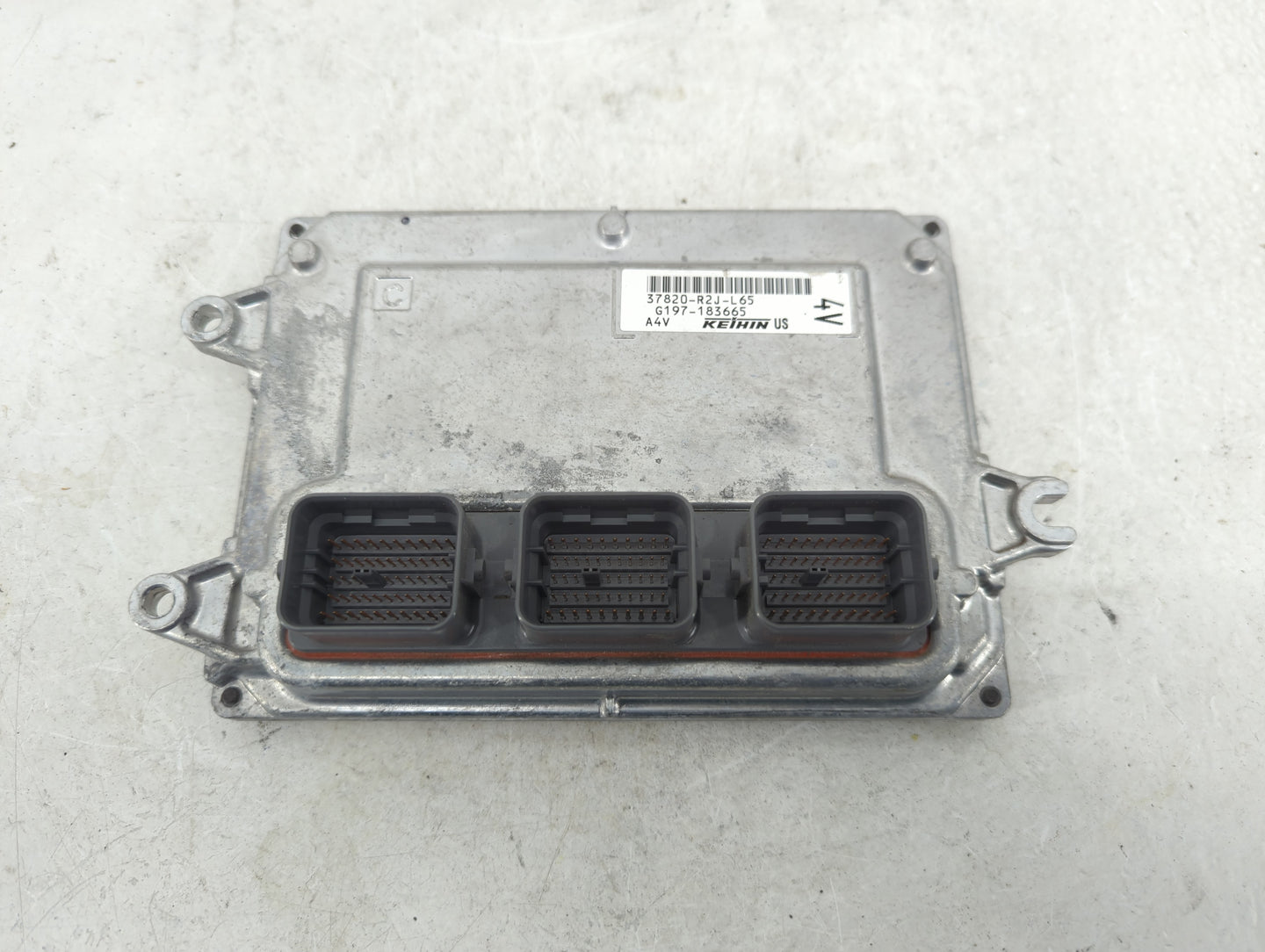 2014-2015 Honda Civic PCM Engine Control Computer ECU ECM PCU OEM P/N:37820-R2J-L65 Fits Fits 2014 2015 OEM Used Auto Parts 