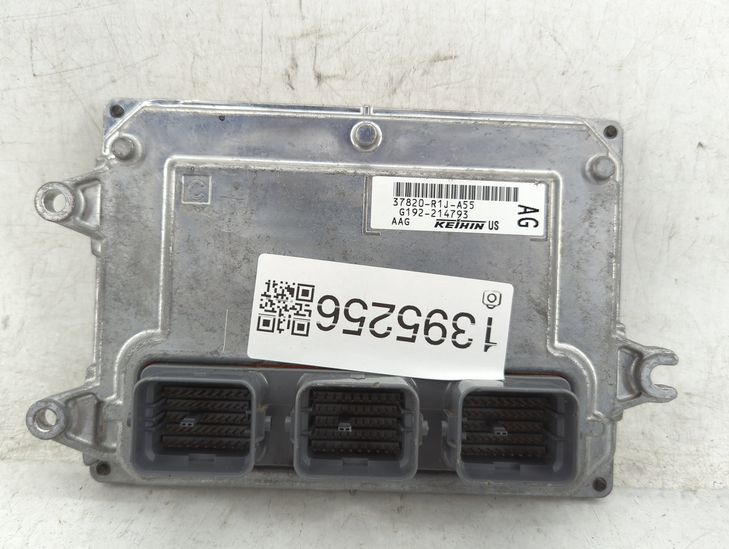 2014-2015 Honda Civic PCM Engine Control Computer ECU ECM PCU OEM P/N:37820-R1J-A55 Fits Fits 2014 2015 OEM Used Auto Parts 