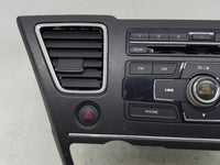 2013-2015 Honda Civic Radio AM FM Cd Player Receiver Replacement P/N:39100-TR3-A314-M1 Fits Fits 2013 2014 2015 OEM Used Aut
