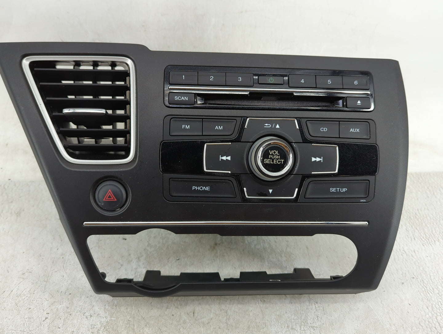 2013-2015 Honda Civic Radio AM FM Cd Player Receiver Replacement P/N:39100-TR3-A314-M1 Fits Fits 2013 2014 2015 OEM Used Aut