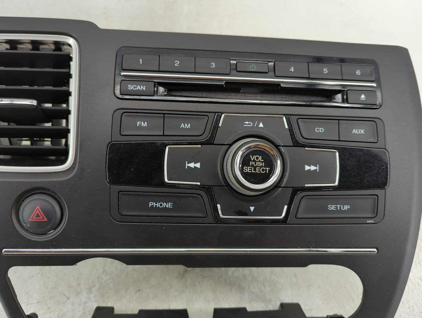 2013-2015 Honda Civic Radio AM FM Cd Player Receiver Replacement P/N:39100-TR3-A314-M1 Fits Fits 2013 2014 2015 OEM Used Aut