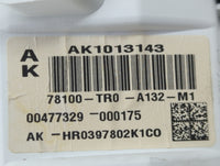 2012-2015 Honda Civic Instrument Cluster Speedometer Gauges P/N:AK1013143 78100-TR0-A132-M1 Miles: Fits Fits 2012 2013 2014 