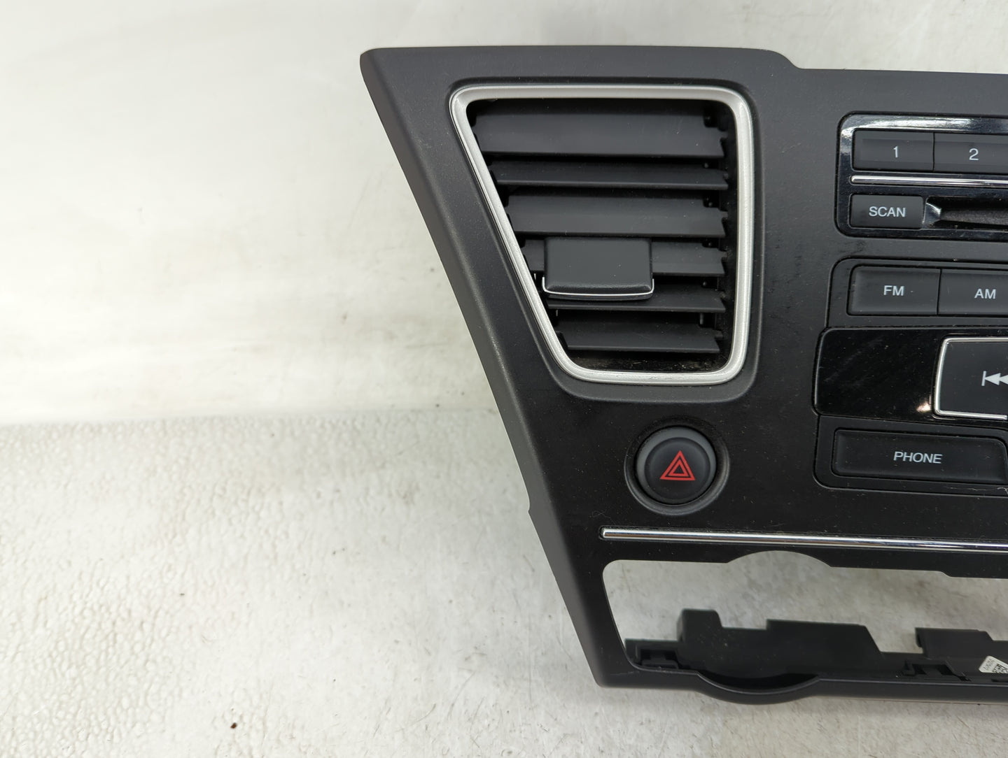 2013-2015 Honda Civic Radio AM FM Cd Player Receiver Replacement P/N:39100-TR3-A314-M1 Fits Fits 2013 2014 2015 OEM Used Aut