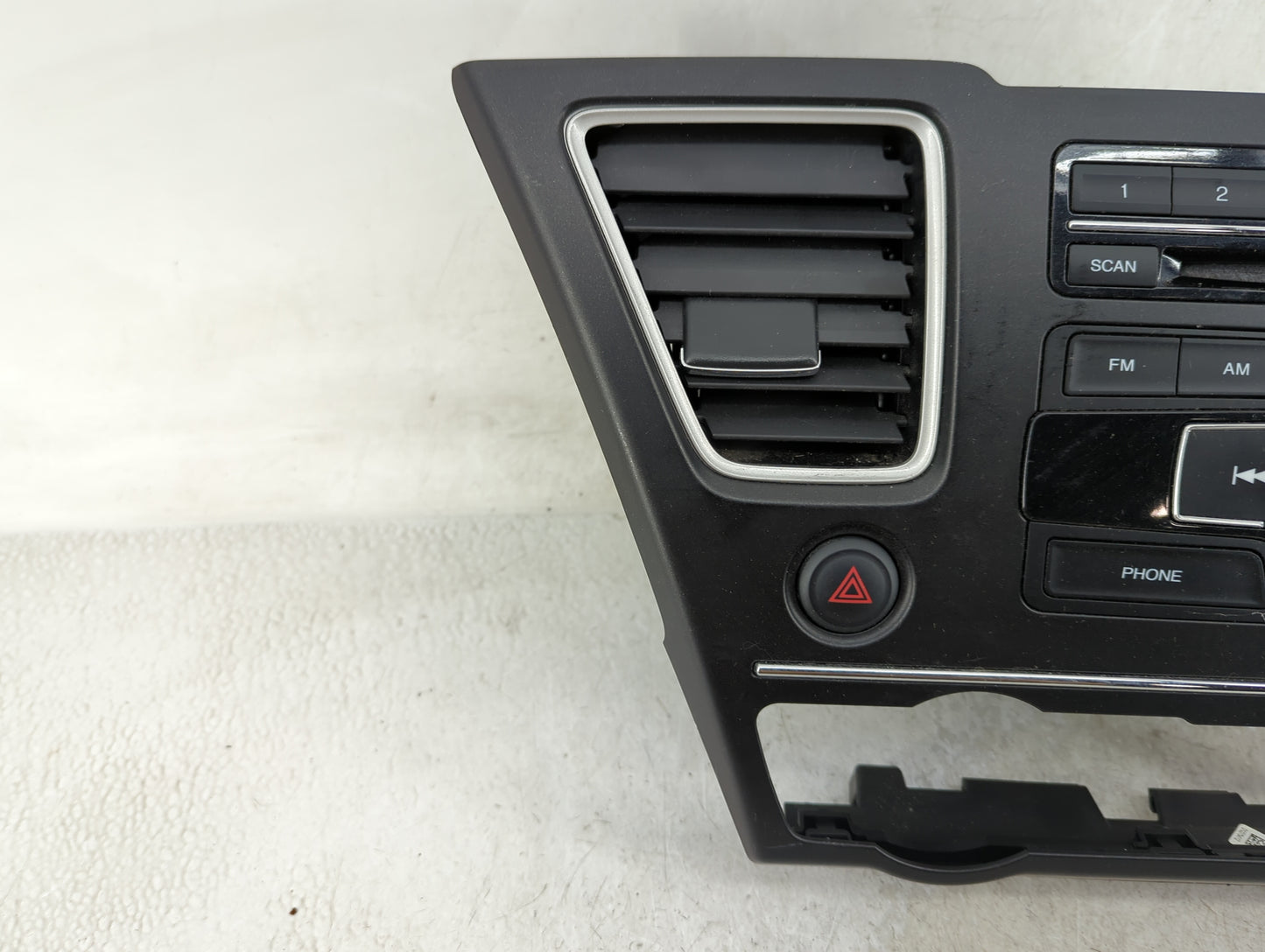 2013-2015 Honda Civic Radio AM FM Cd Player Receiver Replacement P/N:39100-TR3-A314-M1 Fits Fits 2013 2014 2015 OEM Used Aut