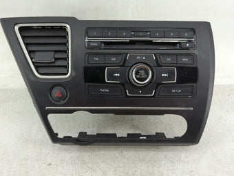 compare product 2013-2015 Honda Civic Radio AM FM Cd Player Receiver Replacement P/N:39100-TR3-A314-M1 Fits Fits 2013 2014 2015 OEM Used Auto Parts