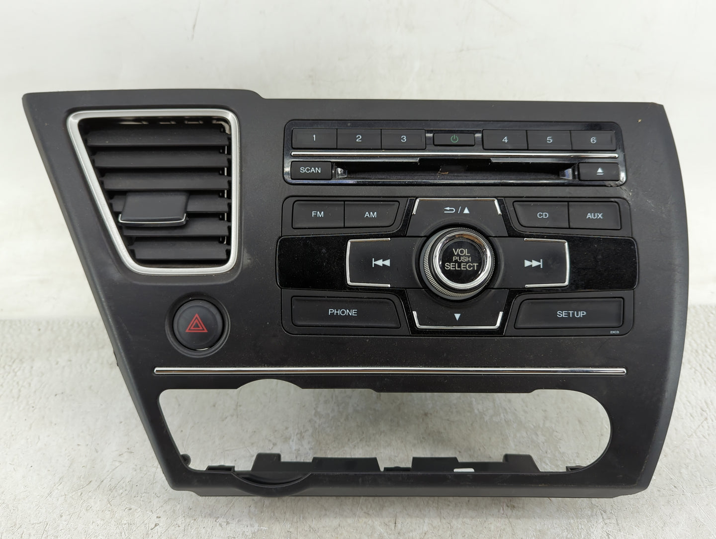 2013-2015 Honda Civic Radio AM FM Cd Player Receiver Replacement P/N:39100-TR3-A314-M1 Fits Fits 2013 2014 2015 OEM Used Aut