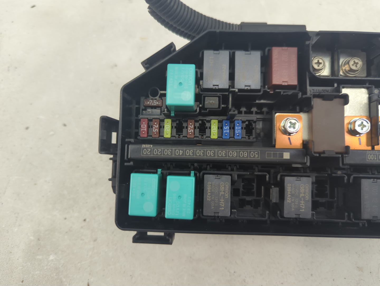 2012-2015 Honda Civic Fusebox Fuse Box Panel Relay Module P/N:T1W A010 A0 Fits Fits 2012 2013 2014 2015 OEM Used Auto Parts 