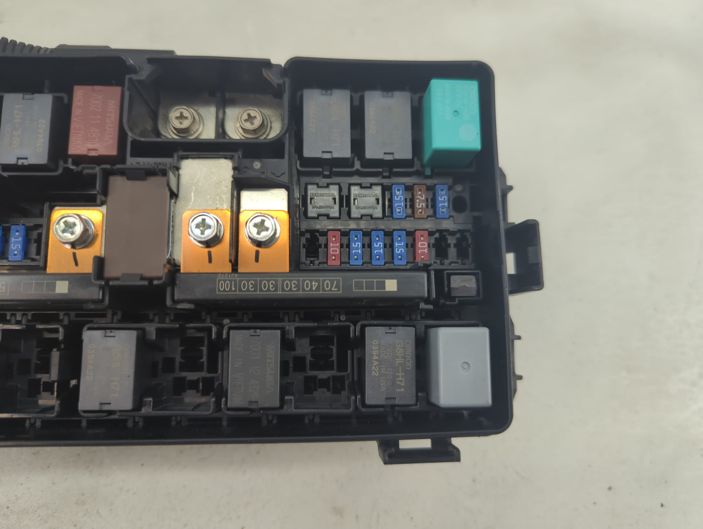 2012-2015 Honda Civic Fusebox Fuse Box Panel Relay Module P/N:T1W A010 A0 Fits Fits 2012 2013 2014 2015 OEM Used Auto Parts 