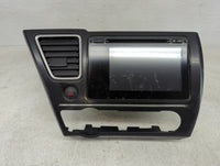 2014-2015 Honda Civic Radio AM FM Cd Player Receiver Replacement P/N:39100-TR6-A52-M1 Fits Fits 2014 2015 OEM Used Auto Part