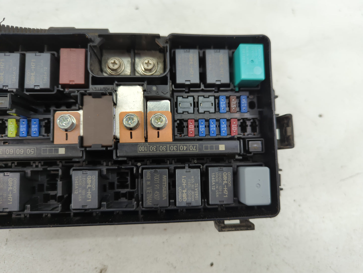2012-2015 Honda Civic Fusebox Fuse Box Panel Relay Module Fits Fits 2012 2013 2014 2015 OEM Used Auto Parts - Oemusedautopar