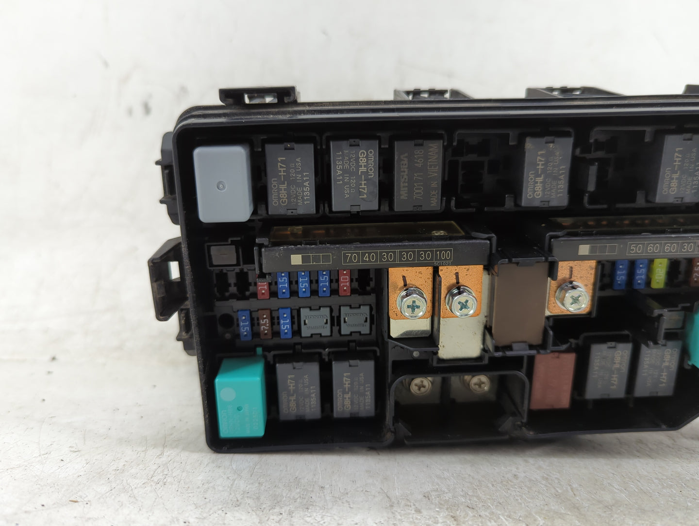 2012-2015 Honda Civic Fusebox Fuse Box Panel Relay Module P/N:TR0 A012 Fits Fits 2012 2013 2014 2015 OEM Used Auto Parts - O