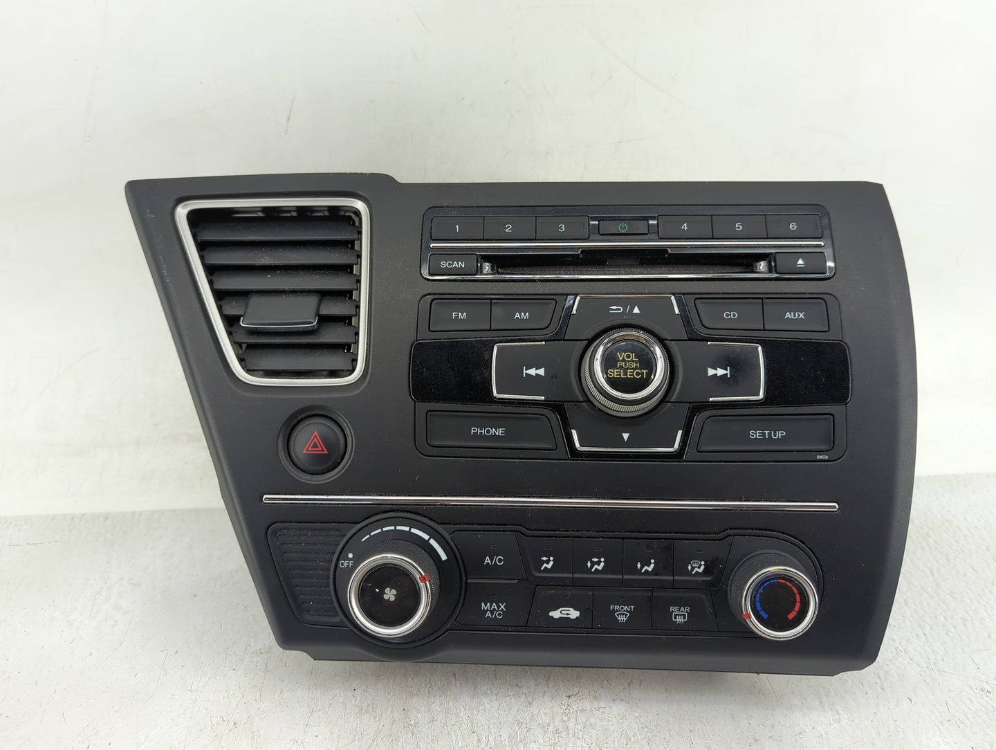 2013-2015 Honda Civic Climate Control Module Temperature AC/Heater Replacement P/N:39100-TR3-A314-M1 Fits Fits 2013 2014 201