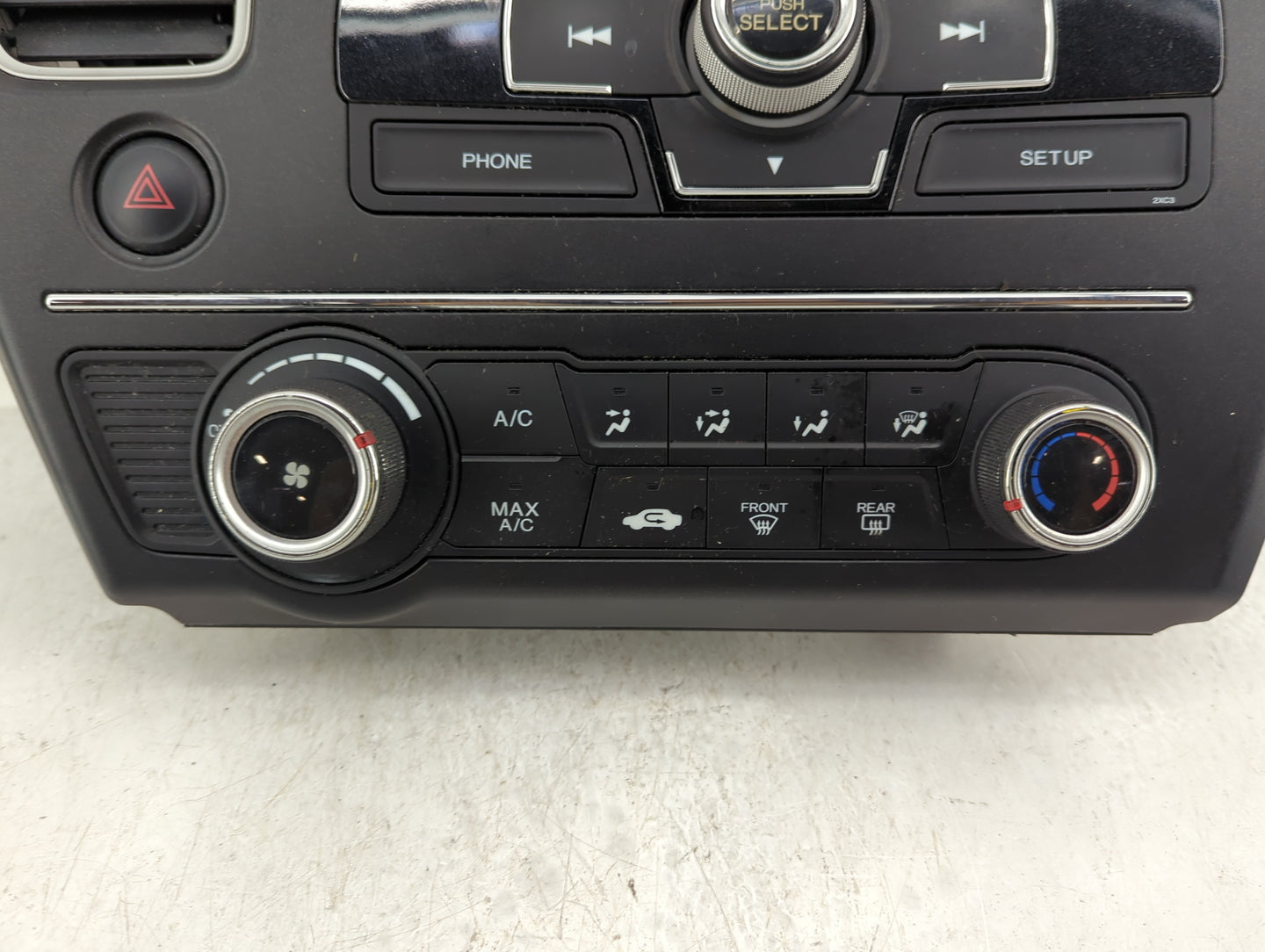 2013-2015 Honda Civic Climate Control Module Temperature AC/Heater Replacement P/N:39100-TR3-A314-M1 Fits Fits 2013 2014 201