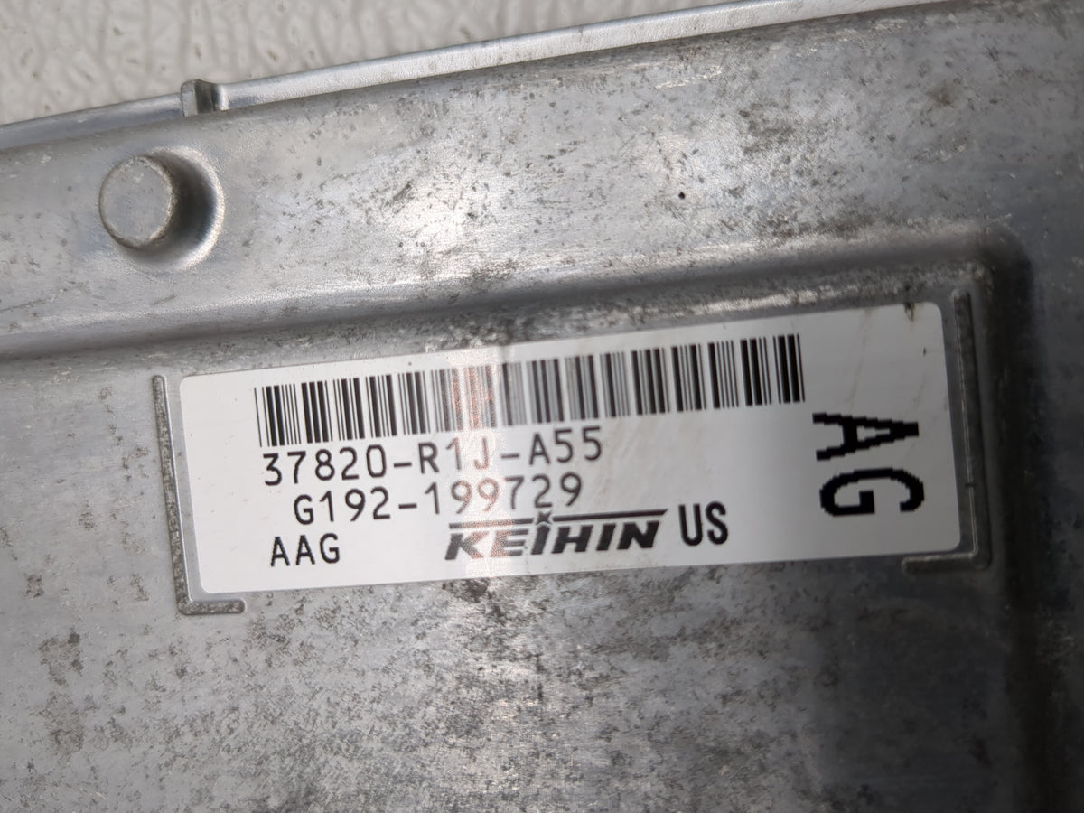 2014-2015 Honda Civic PCM Engine Control Computer ECU ECM PCU OEM P/N:37820-R1J-A55 Fits Fits 2014 2015 OEM Used Auto Parts 