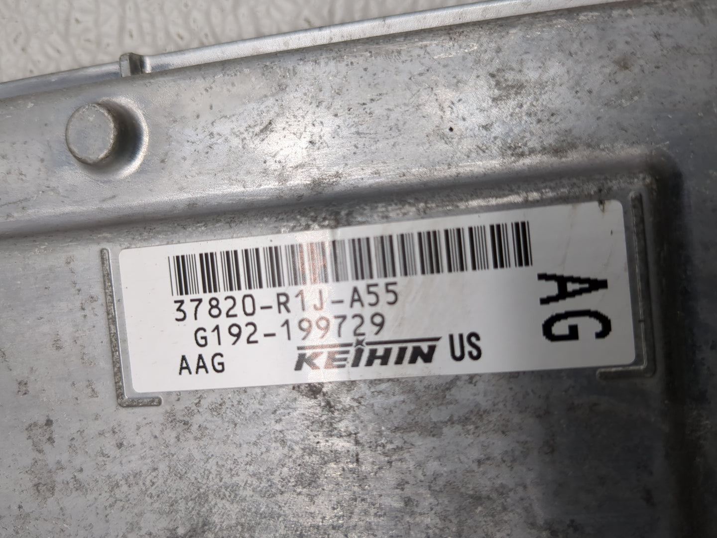 2014-2015 Honda Civic PCM Engine Control Computer ECU ECM PCU OEM P/N:37820-R1J-A55 Fits Fits 2014 2015 OEM Used Auto Parts 