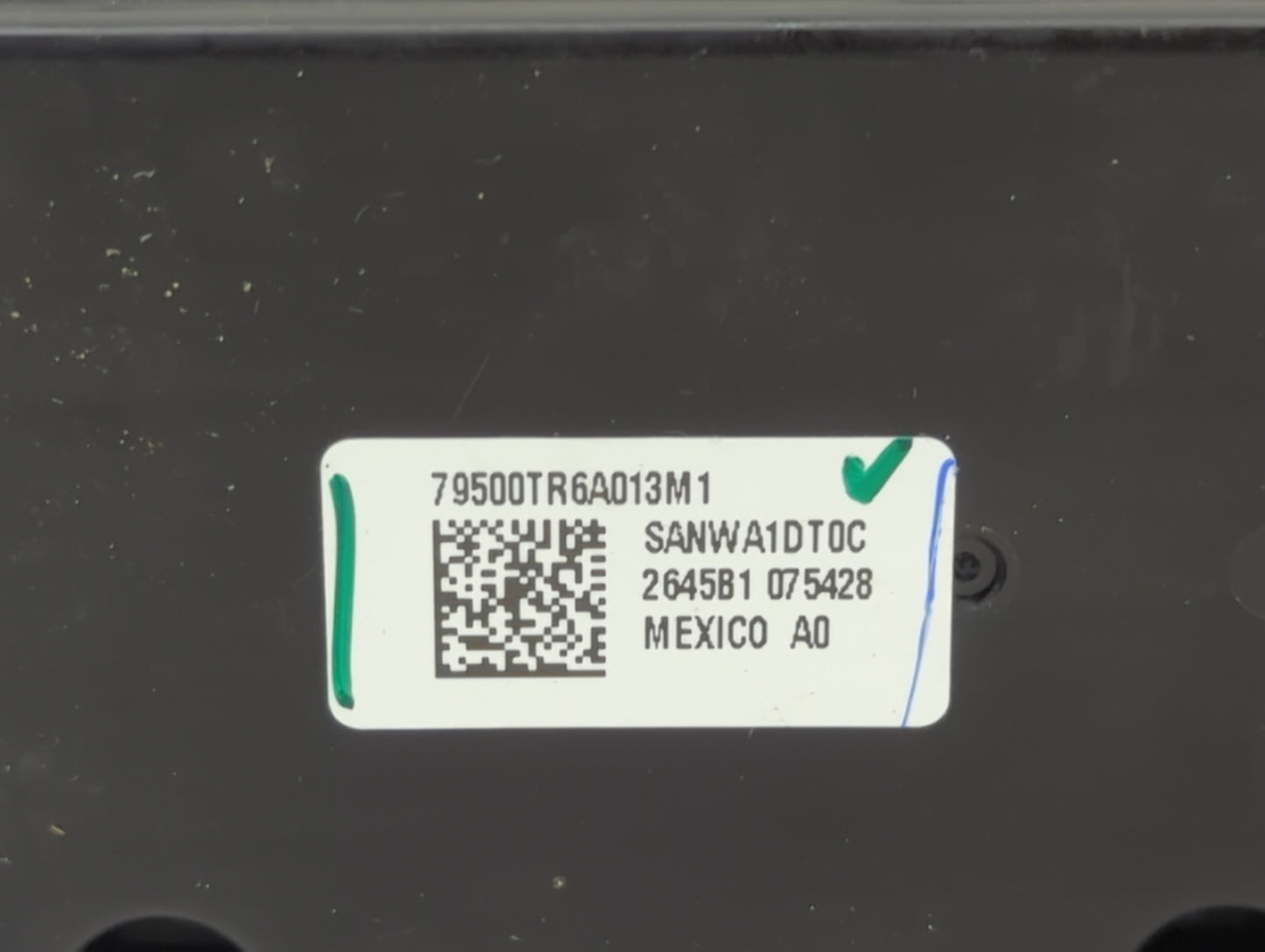 2013-2015 Honda Civic Climate Control Module Temperature AC/Heater Replacement P/N:79500TR6A013M1 Fits Fits 2013 2014 2015 O