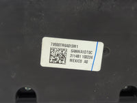 2013-2015 Honda Civic Climate Control Module Temperature AC/Heater Replacement P/N:79500TR6A013M1 Fits Fits 2013 2014 2015 O