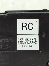 2013-2015 Honda Civic Climate Control Module Temperature AC/Heater Replacement P/N:C62 NH-587L SANWA2A057A Fits OEM Used Aut