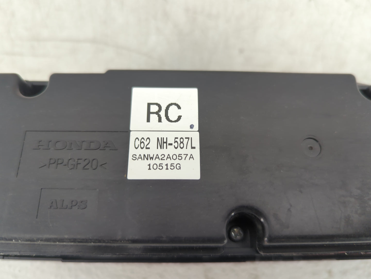 2013-2015 Honda Civic Climate Control Module Temperature AC/Heater Replacement P/N:SANWA2A057A C62 NH-587L Fits OEM Used Aut