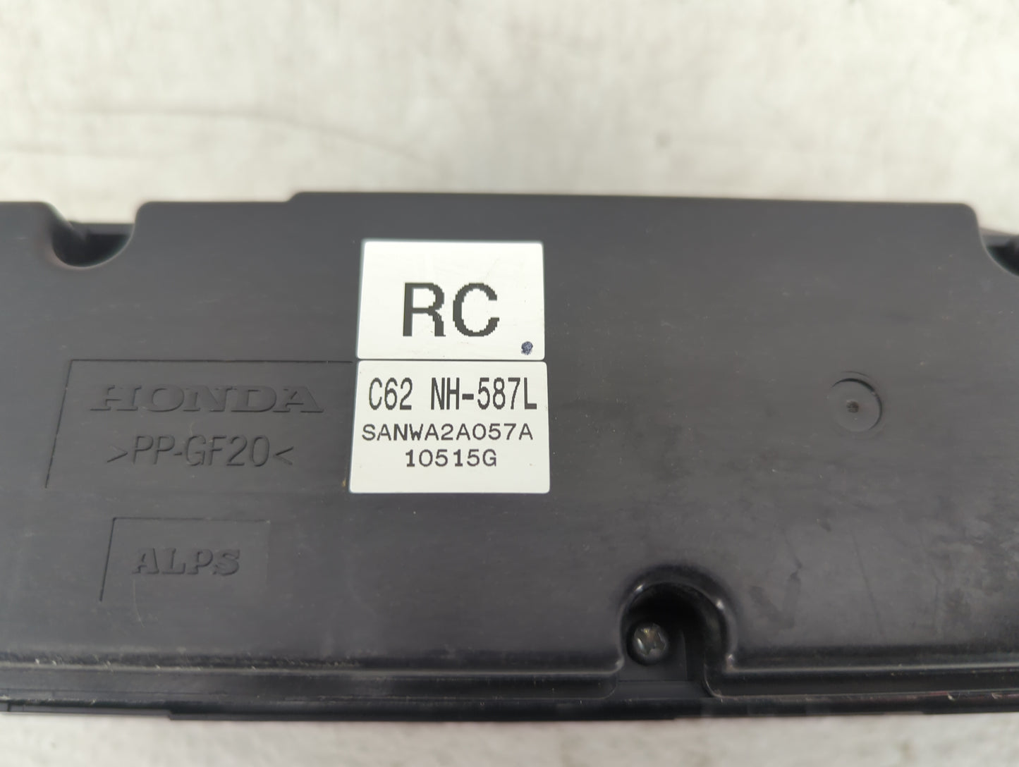 2013-2015 Honda Civic Climate Control Module Temperature AC/Heater Replacement P/N:SANWA2A057A C62 NH-587L Fits OEM Used Aut