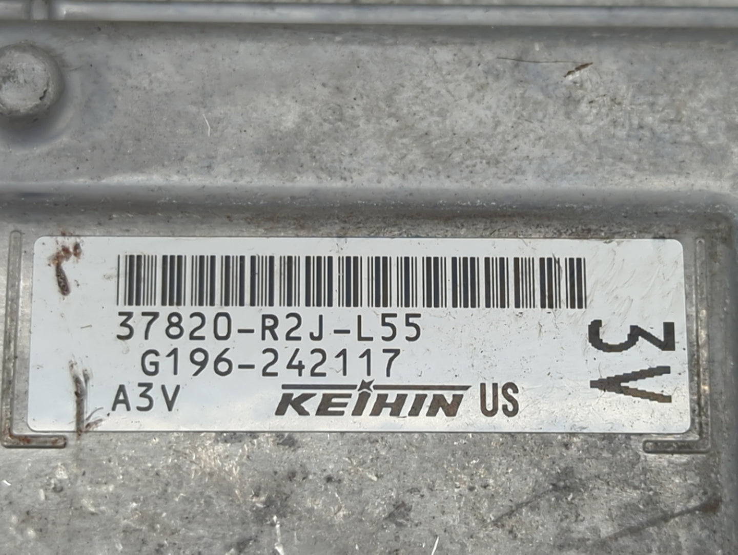 2014-2015 Honda Civic PCM Engine Control Computer ECU ECM PCU OEM P/N:37820-R2J-L55 G196-242117 Fits Fits 2014 2015 OEM Used