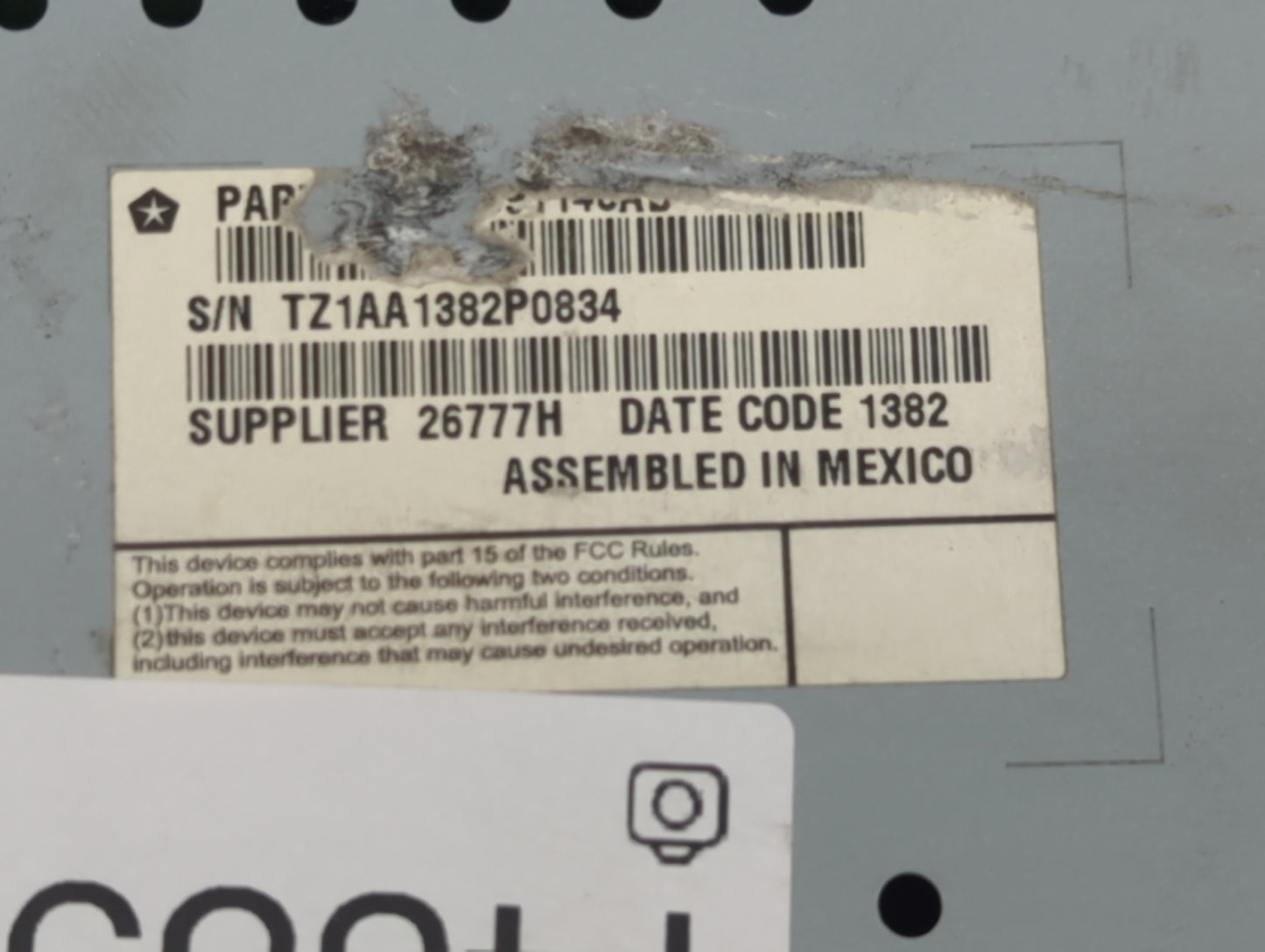 2014-2015 Honda Civic Information Display Screen - Oemusedautoparts1.com