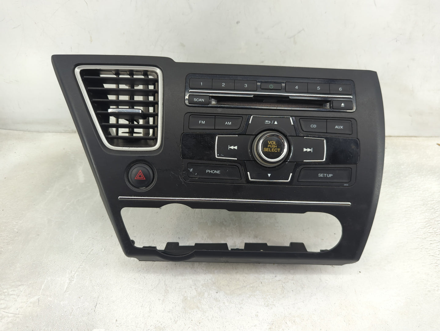 2013-2015 Honda Civic Radio AM FM Cd Player Receiver Replacement P/N:39100-TS8-L314-M1 Fits Fits 2013 2014 2015 OEM Used Aut