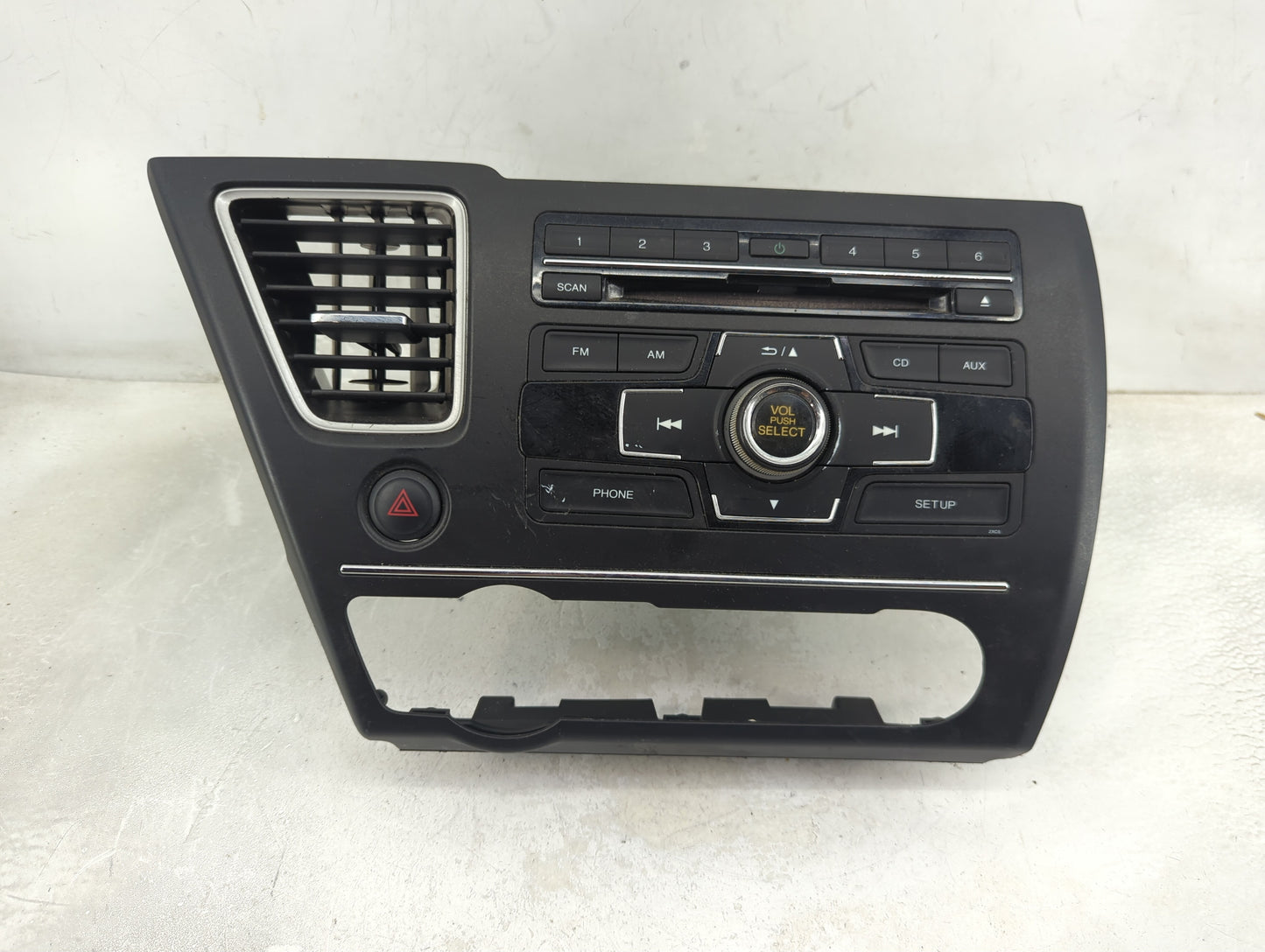 2013-2015 Honda Civic Radio AM FM Cd Player Receiver Replacement P/N:39100-TS8-L314-M1 Fits Fits 2013 2014 2015 OEM Used Aut