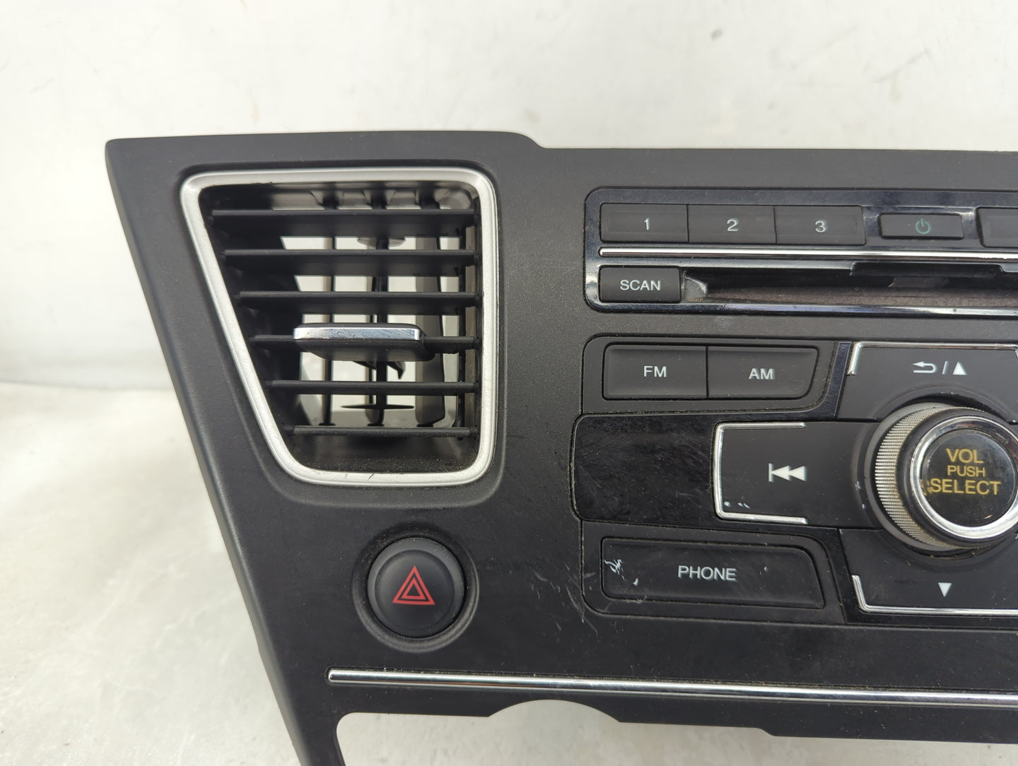 2013-2015 Honda Civic Radio AM FM Cd Player Receiver Replacement P/N:39100-TS8-L314-M1 Fits Fits 2013 2014 2015 OEM Used Aut
