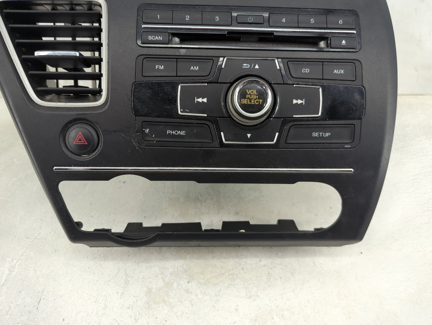 2013-2015 Honda Civic Radio AM FM Cd Player Receiver Replacement P/N:39100-TS8-L314-M1 Fits Fits 2013 2014 2015 OEM Used Aut
