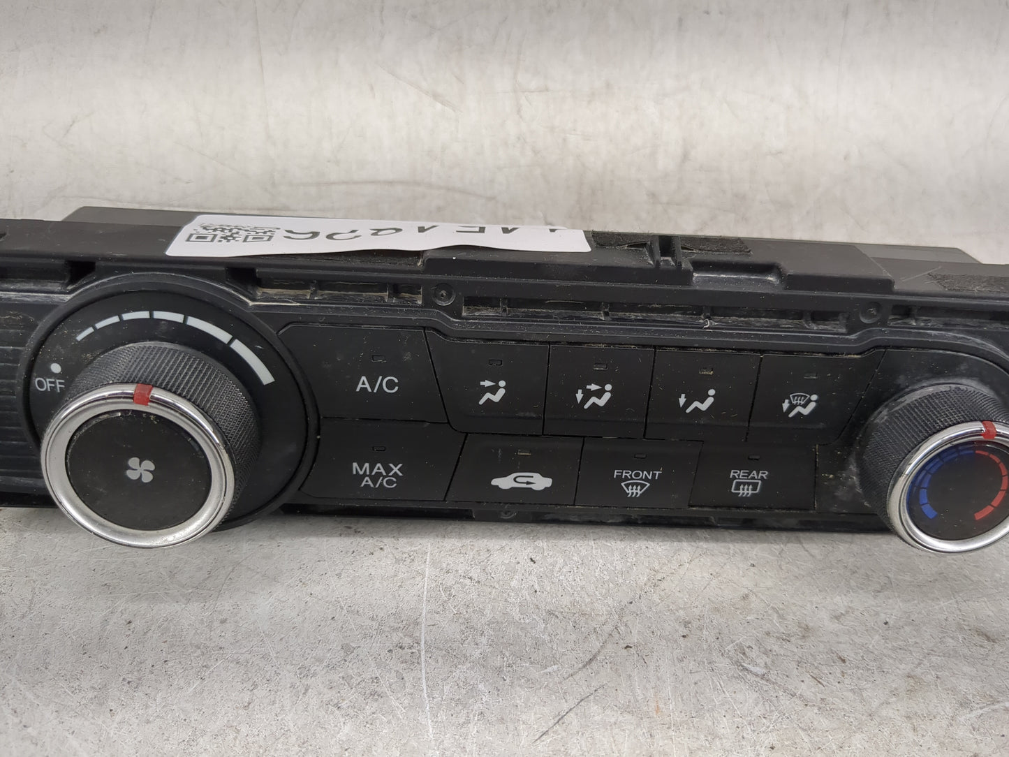 2013-2015 Honda Civic Climate Control Module Temperature AC/Heater Replacement Fits Fits 2013 2014 2015 OEM Used Auto Parts 
