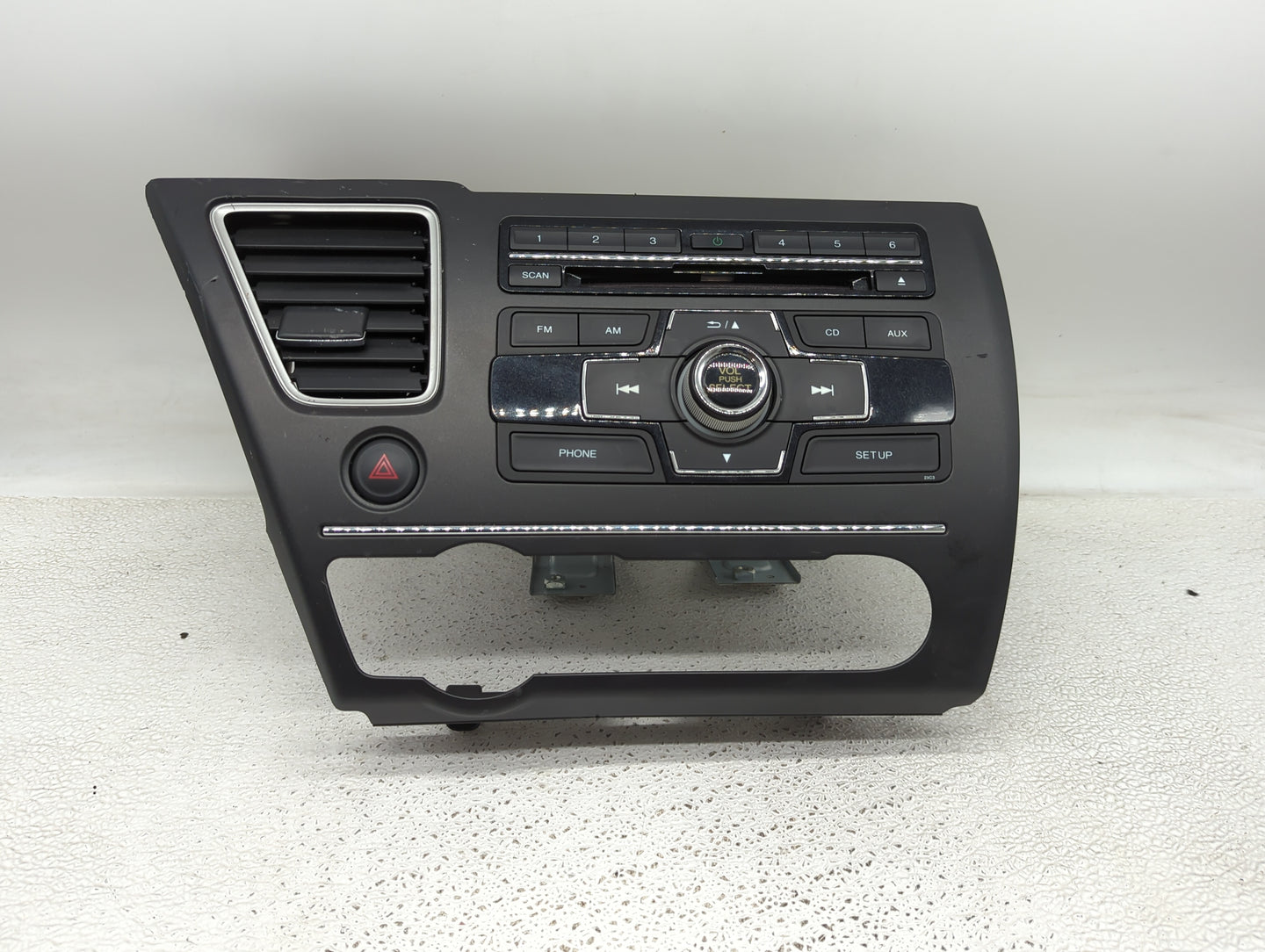 2013-2015 Honda Civic Radio AM FM Cd Player Receiver Replacement P/N:39100-TR3-A314-M1 Fits Fits 2013 2014 2015 OEM Used Aut