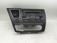 2013-2015 Honda Civic Radio AM FM Cd Player Receiver Replacement P/N:39100-TR3-A314-M1 Fits Fits 2013 2014 2015 OEM Used Aut