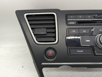 2013-2015 Honda Civic Radio AM FM Cd Player Receiver Replacement P/N:39100-TR3-A314-M1 Fits Fits 2013 2014 2015 OEM Used Aut