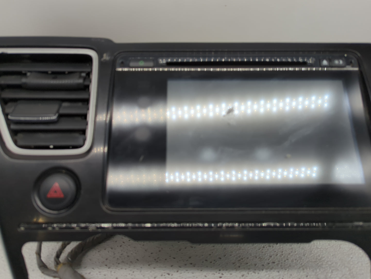 2014-2015 Honda Civic Radio AM FM Cd Player Receiver Replacement P/N:39100-TR6-A52-M1 Fits Fits 2014 2015 OEM Used Auto Part