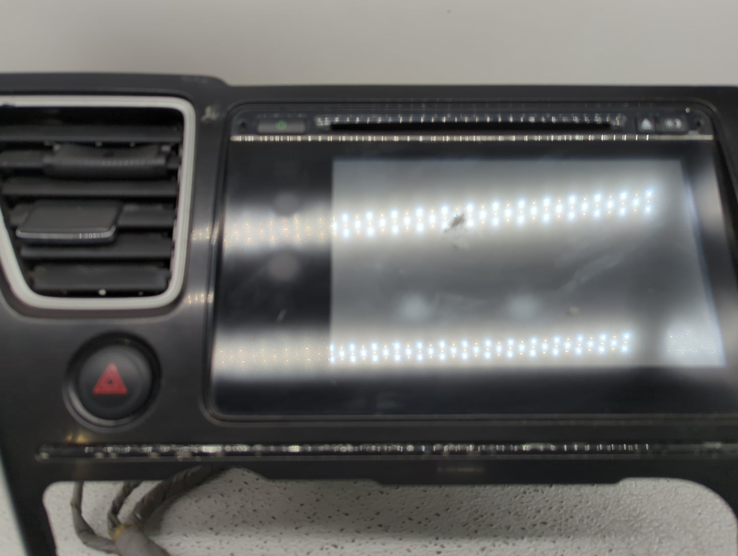 2014-2015 Honda Civic Radio AM FM Cd Player Receiver Replacement P/N:39100-TR6-A52-M1 Fits Fits 2014 2015 OEM Used Auto Part