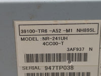 2014-2015 Honda Civic Radio AM FM Cd Player Receiver Replacement P/N:39100-TR6-A52-M1 Fits Fits 2014 2015 OEM Used Auto Part