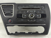 2015 Honda Civic Radio AM FM Cd Player Receiver Replacement P/N:39100-TS8-L314-M1 MF643AE Fits OEM Used Auto Parts - Oemused
