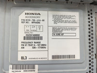 2015 Honda Civic Radio AM FM Cd Player Receiver Replacement P/N:39100-TS8-L314-M1 MF643AE Fits OEM Used Auto Parts - Oemused
