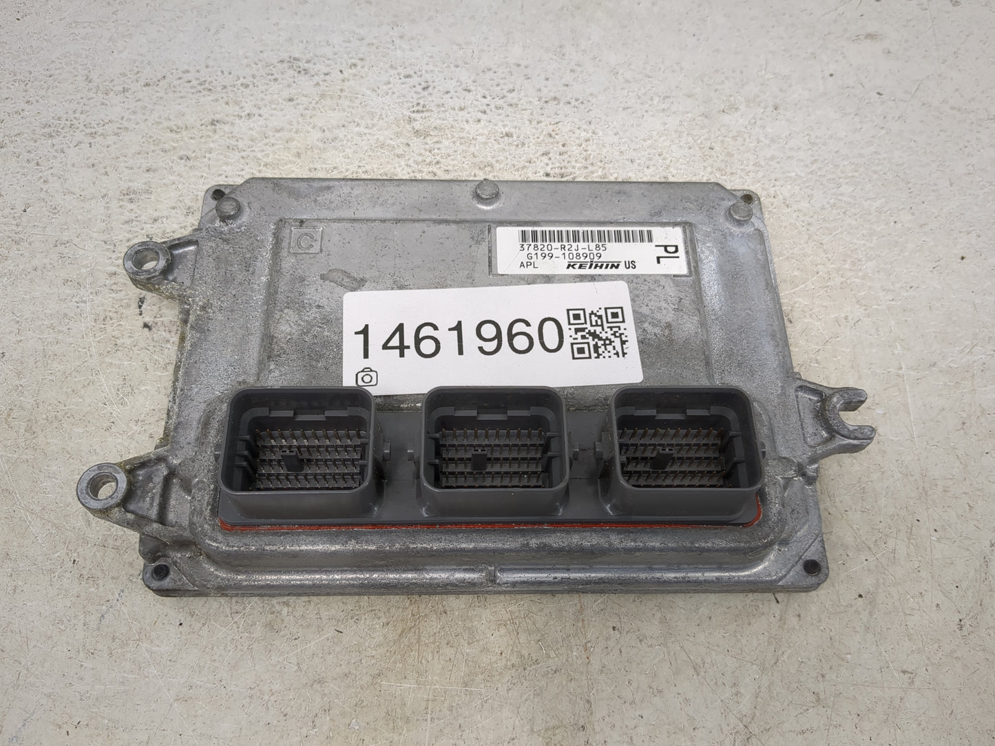 2014-2015 Honda Civic PCM Engine Control Computer ECU ECM PCU OEM P/N:37820-R2J-L85 Fits Fits 2014 2015 OEM Used Auto Parts 