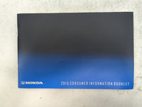 2015 Honda Civic Owners Manual Book Guide P/N:31TR3G00 00X31-TR3-G000, 00X31-TR3-E010 OEM Used Auto Parts - Oemusedautoparts