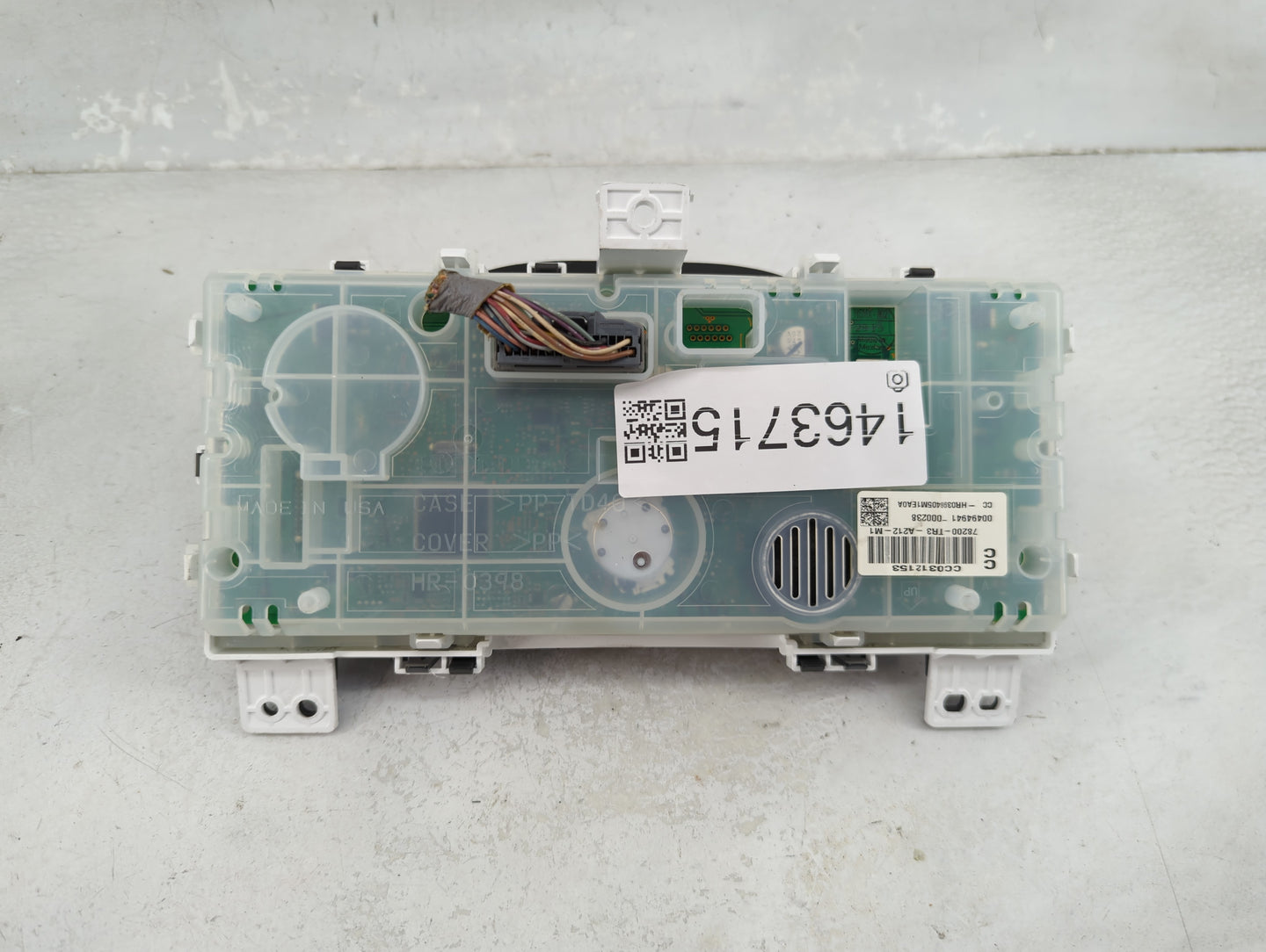 2014-2015 Honda Civic Instrument Cluster Speedometer Gauges P/N:78200-TR3-A212-M1 Miles:123K Fits Fits 2014 2015 OEM Used Au