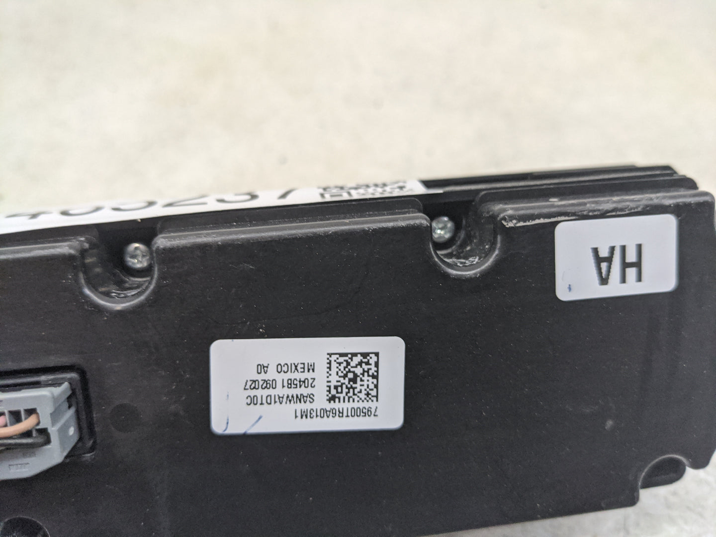 2013-2015 Honda Civic Climate Control Module Temperature AC/Heater Replacement P/N:79500TR6A013M1 SANWA1DT0C Fits OEM Used A