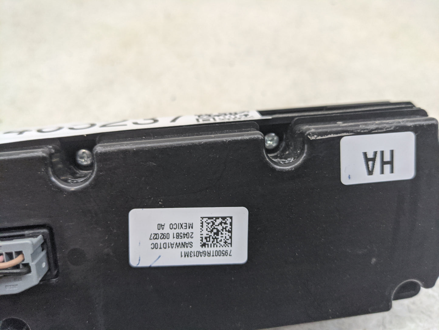 2013-2015 Honda Civic Climate Control Module Temperature AC/Heater Replacement P/N:79500TR6A013M1 SANWA1DT0C Fits OEM Used A