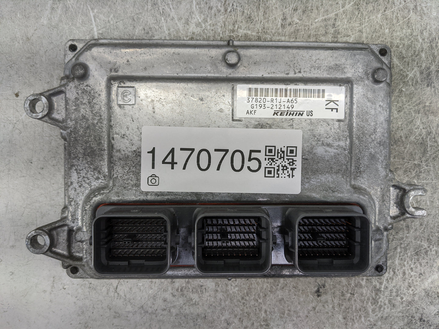 2014-2015 Honda Civic PCM Engine Control Computer ECU ECM PCU OEM P/N:37820-R1J-A65 Fits Fits 2014 2015 OEM Used Auto Parts 