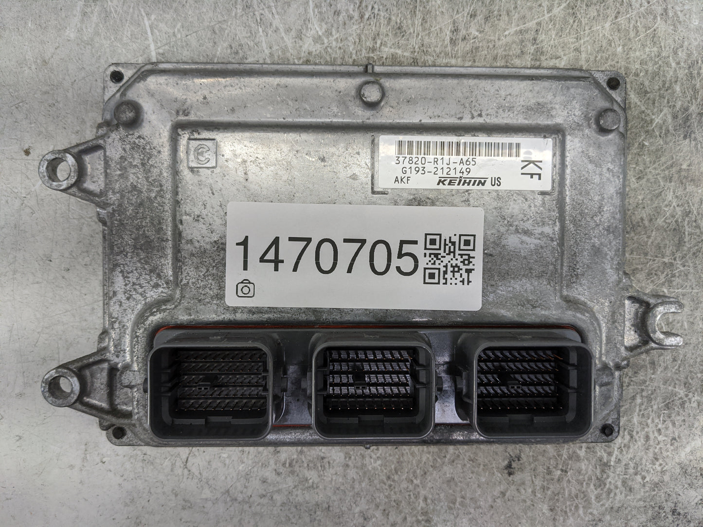 2014-2015 Honda Civic PCM Engine Control Computer ECU ECM PCU OEM P/N:37820-R1J-A65 Fits Fits 2014 2015 OEM Used Auto Parts 