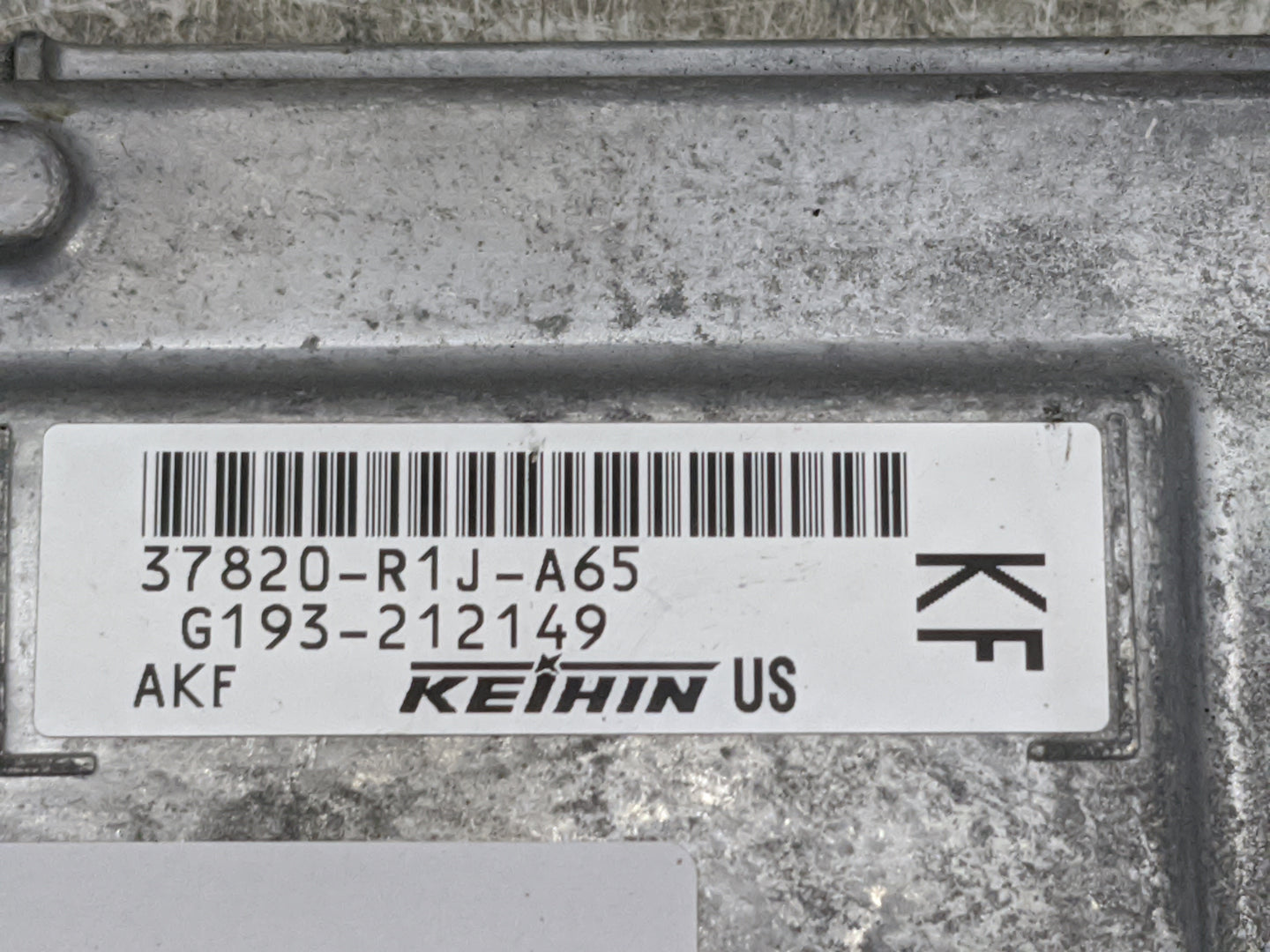 2014-2015 Honda Civic PCM Engine Control Computer ECU ECM PCU OEM P/N:37820-R1J-A65 Fits Fits 2014 2015 OEM Used Auto Parts 