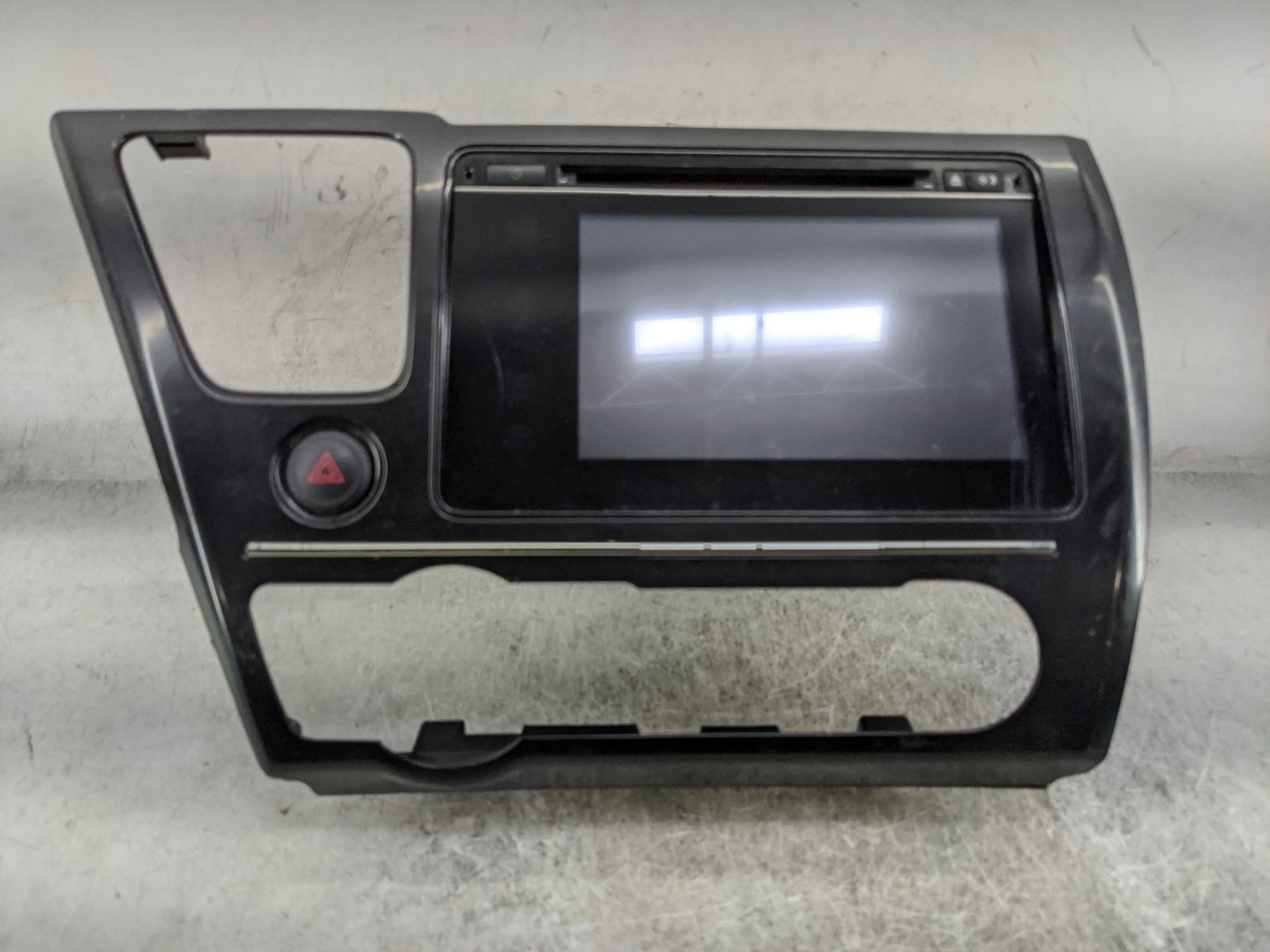 2014-2015 Honda Civic Radio AM FM Cd Player Receiver Replacement P/N:9100-TR6-A52-M1 NR-241UH, 39100-TR6-A52 Fits Fits 2014 